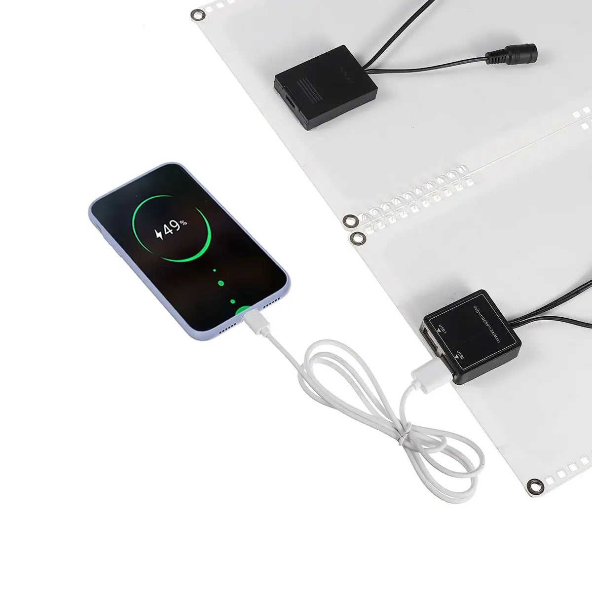 LEORY Portable Solar Cells 40W 14V Dual Output Solar Panel with Car Charger 10/20/30A USB Solar Charger
LEORY Portable Solar Cells 40W 14V Dual Output Solar Panel with Car Charger 10/20/30A USB Solar Charger