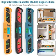 Digital Level Inclinometer HW-200 Electronic LED Display Protractor Measuring Tool Instrument Magnetic Base Digital Level
Digital Level Inclinometer HW-200 Electronic LED Display Protractor Measuring Tool Instrument Magnetic Base Digital Level