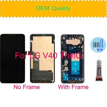 Original Display For LG V40 ThinQ LCD Screen Touch Screen Digitizer Assembly Replacement Repair Parts For LG V40 With Frame Part
Original Display For LG V40 ThinQ LCD Screen Touch Screen Digitizer Assembly Replacement Repair Parts For LG V40 With Frame Part