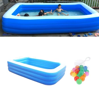 Inflated Swimming Pool Paddling Pools 59' Height & Balls for Kids Tub Garden
Inflated Swimming Pool Paddling Pools 59' Height & Balls for Kids Tub Garden