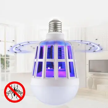 Mosquito Bulb E27 LED Light Electric Fly Zapper UV Lamp Moths Killer Insect Trap Creative Mosquito Light Pest Bug Voiceless
Mosquito Bulb E27 LED Light Electric Fly Zapper UV Lamp Moths Killer Insect Trap Creative Mosquito Light Pest Bug Voiceless