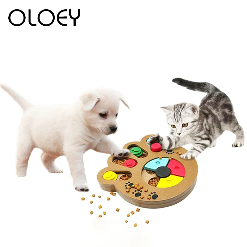 Wooden Pet Dog Cat Feeder Toy Training Intelligence Looking for Food Slow Feeding Interactive Toy for Pet Cats Dog Toy Product
Wooden Pet Dog Cat Feeder Toy Training Intelligence Looking for Food Slow Feeding Interactive Toy for Pet Cats Dog Toy Product