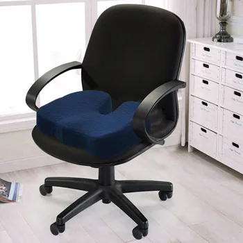 Memory Foam Seat Cushion Chair Pillow Orthopedic Chair Pad Support Ergonomically Designed for Back Tailbone Pain Relief
Memory Foam Seat Cushion Chair Pillow Orthopedic Chair Pad Support Ergonomically Designed for Back Tailbone Pain Relief