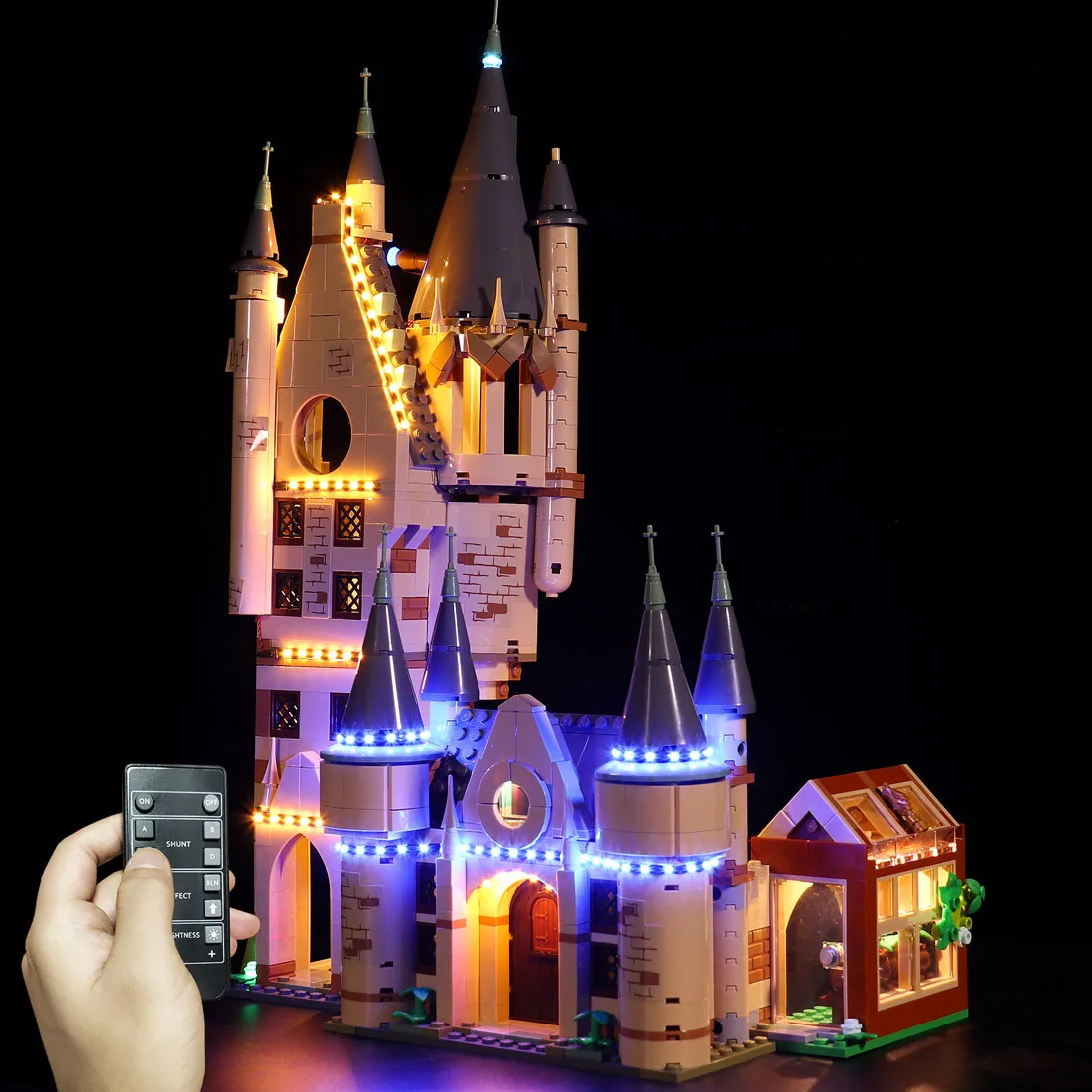 (Customized)LED Lighting Kit for Hogwarts Astronomy Tower 75969 (LED Only, No Kit) - Luxury Remote Control Version
(Customized)LED Lighting Kit for Hogwarts Astronomy Tower 75969 (LED Only, No Kit) - Luxury Remote Control Version