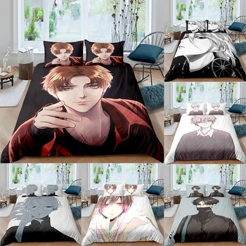 Comic Handsome Boys Bedding Set Queen 3D Cute Printed Duvet Cover Bedclothes 2/3pcs Home Textiles Luxury high Quality Bedspread 
Comic Handsome Boys Bedding Set Queen 3D Cute Printed Duvet Cover Bedclothes 2/3pcs Home Textiles Luxury high Quality Bedspread