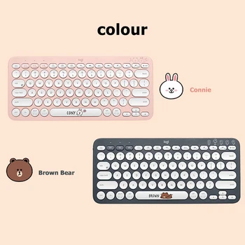 Logitech K380 Multi-Device Wireless Bluetooth 3.0 Keyboard LINE FRIENDS Version for iOS Android Windows
Logitech K380 Multi-Device Wireless Bluetooth 3.0 Keyboard LINE FRIENDS Version for iOS Android Windows