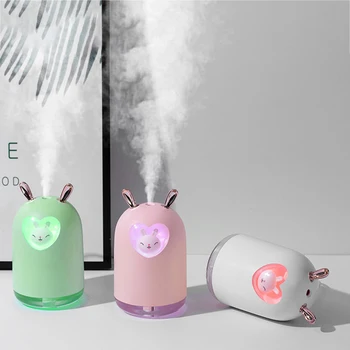 ELOOLE Cute Rabbit Mini USB Portable Air Humidifier Aromatherapy Oil Diffuser With Night Light Power-Off Protection As A Gift
ELOOLE Cute Rabbit Mini USB Portable Air Humidifier Aromatherapy Oil Diffuser With Night Light Power-Off Protection As A Gift