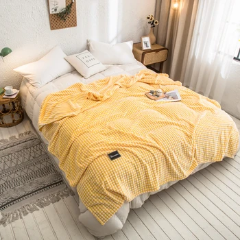 SUCSES Flannel Fleece Blanket Milk Velvet Solid Color Plaid Bed Blankets Super Soft Polyester Throws and Blankets For Sofa Couch
SUCSES Flannel Fleece Blanket Milk Velvet Solid Color Plaid Bed Blankets Super Soft Polyester Throws and Blankets For Sofa Couch