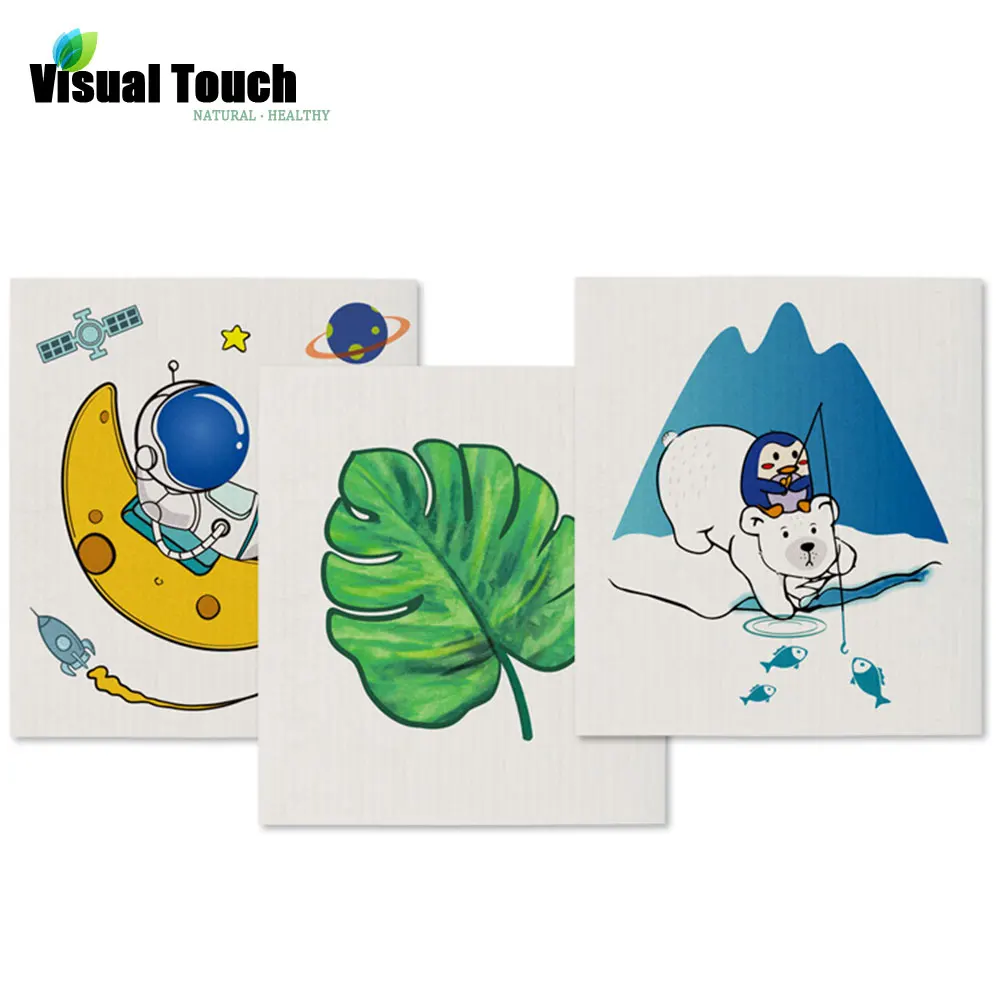3pcs/set Cartoon Cellulose Sponge Dishcloth Quick-Dry Cleaning Rag Dish Cloth Kitchen Reusable Absorbent Dish Cloth
3pcs/set Cartoon Cellulose Sponge Dishcloth Quick-Dry Cleaning Rag Dish Cloth Kitchen Reusable Absorbent Dish Cloth