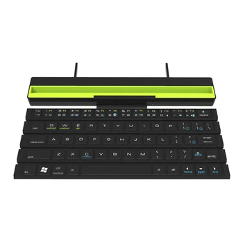 Foldable Convenient Wireless Rollable Bluetooth Keyboard With Holder Universal For PC Tablet Smart Phones 252x165x16.7mm EM88
Foldable Convenient Wireless Rollable Bluetooth Keyboard With Holder Universal For PC Tablet Smart Phones 252x165x16.7mm EM88
