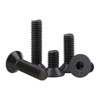 10.9 Level Black Countersunk Head Hex socket Bolts KM DIN7991 Flat Head Hexagon Socket Machine Screw M4 M5 M6 M3 20Pcs
10.9 Level Black Countersunk Head Hex socket Bolts KM DIN7991 Flat Head Hexagon Socket Machine Screw M4 M5 M6 M3 20Pcs