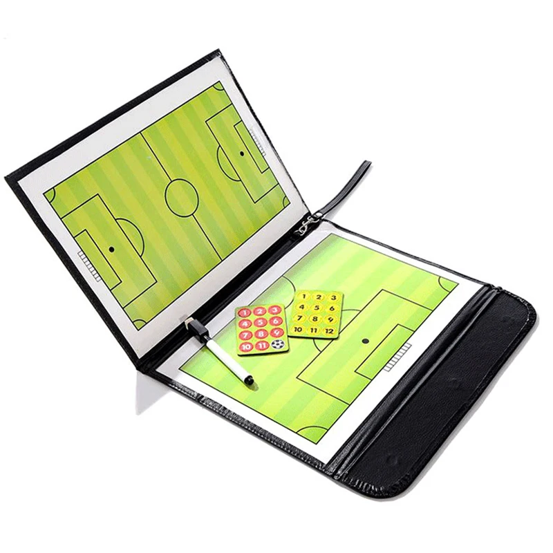 Tactical Clipboard Teenage Football Soccer Team Training Assistant Equipment Portable Convenient Foldable Soccer Tactical Board
Tactical Clipboard Teenage Football Soccer Team Training Assistant Equipment Portable Convenient Foldable Soccer Tactical Board