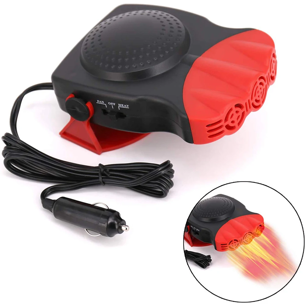 Universal 12V Car Heating Fan Portable Auto Interior Power Heated Accessories Fan Heater Window Defroster Demister with Holder
Universal 12V Car Heating Fan Portable Auto Interior Power Heated Accessories Fan Heater Window Defroster Demister with Holder
