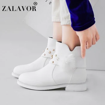 ZALAVOR 4 Color Size 26-39 Lady Ankle Boots Warm Buckle Zipper Winter Fashion Shoes Woman Casual Retro Daily Outdoor Botas
ZALAVOR 4 Color Size 26-39 Lady Ankle Boots Warm Buckle Zipper Winter Fashion Shoes Woman Casual Retro Daily Outdoor Botas