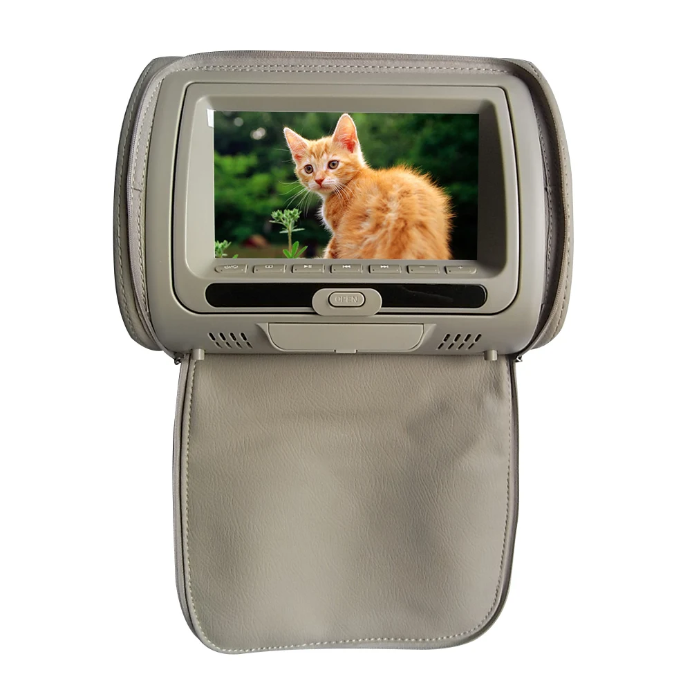 7 Inch Monitor HD Zipper Cover Speaker USB Game Car Headrest Adjustable Video Infrared LCD Screen DVD Player Multifunction
7 Inch Monitor HD Zipper Cover Speaker USB Game Car Headrest Adjustable Video Infrared LCD Screen DVD Player Multifunction