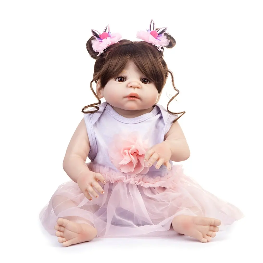 BM0063 Funny Soft Body Silicone Lifelike Dress Reborn Baby Doll Toy Clothes Set For Girls Early Education Toys
BM0063 Funny Soft Body Silicone Lifelike Dress Reborn Baby Doll Toy Clothes Set For Girls Early Education Toys