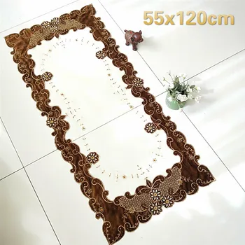 Luxury European Transparent Mesh Beaded Velvet Trim Tablecloth Table Flag Mat Banquet Party Atmosphere Decoration Cover Cloth
Luxury European Transparent Mesh Beaded Velvet Trim Tablecloth Table Flag Mat Banquet Party Atmosphere Decoration Cover Cloth