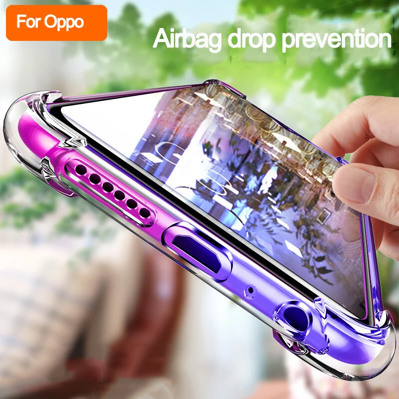 Чехол с "воздушной подушкой" для oppo F11 F9 Pro F7 Молодежные F5 R9 R9S F3 F1 плюс анти шок