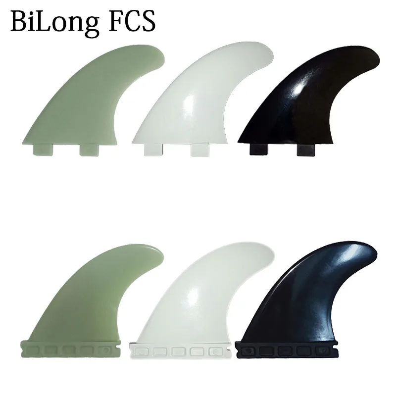 Ласты для серфинга BiLong FCS box пластиковые нейлоновые и Стекловолоконные будущего