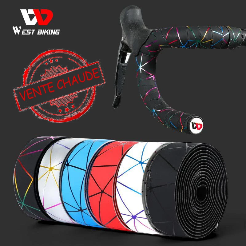 WEST BIKING Bike Handlebar Tape With End Plug Road Bicycle Anti-slip EVA Shock Absorption Handlebar Tape Cycling Accessories
WEST BIKING Bike Handlebar Tape With End Plug Road Bicycle Anti-slip EVA Shock Absorption Handlebar Tape Cycling Accessories