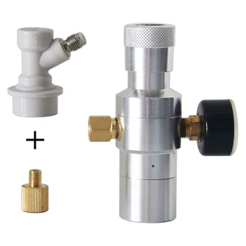Beer Keg Charger CO2 Dispenser Regulator 3/8inch Thread Adapter For Homebrewing Kitchen Bar Accessories
Beer Keg Charger CO2 Dispenser Regulator 3/8inch Thread Adapter For Homebrewing Kitchen Bar Accessories