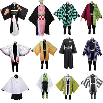 Anime Kimetsu no Yaiba Demon Slayer Cosplay Costume Kamado Tanjirou Nezuko Agatsuma Zenitsu Dress Uniform Gradient Full Set
Anime Kimetsu no Yaiba Demon Slayer Cosplay Costume Kamado Tanjirou Nezuko Agatsuma Zenitsu Dress Uniform Gradient Full Set