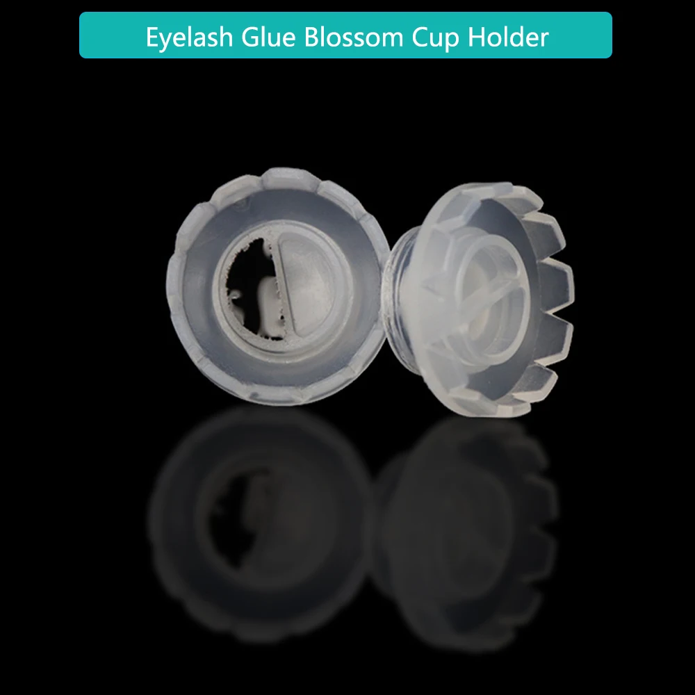 500 Pcs Individual Eyelash Glue Holder Grafting Eyelashes Quick Blossom Cup Ring Eyelash Extension Adhesive Stand
500 Pcs Individual Eyelash Glue Holder Grafting Eyelashes Quick Blossom Cup Ring Eyelash Extension Adhesive Stand