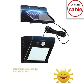 30 LEDs Solar Panel Power Light PIR Motion Sensor Separable Wall Lamp Outdoor Path Yard Garden Fence Night Light New indoor home
30 LEDs Solar Panel Power Light PIR Motion Sensor Separable Wall Lamp Outdoor Path Yard Garden Fence Night Light New indoor home