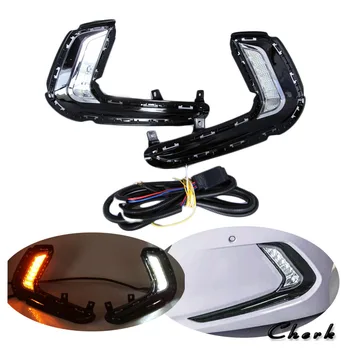 Day Light For Hyundai Avante AD Elantra 2016 2017 LED DRL Daytime Running Light White+Yellow Turning Signal Fog Lamp car styling
Day Light For Hyundai Avante AD Elantra 2016 2017 LED DRL Daytime Running Light White+Yellow Turning Signal Fog Lamp car styling