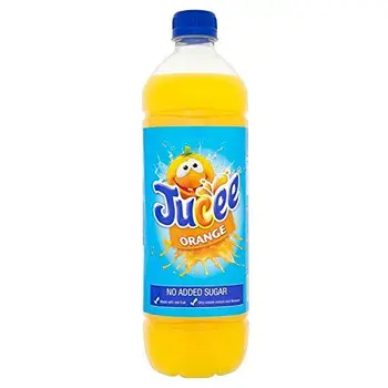 Jucee Orange Squash with No Added Sugar (1L) - Pack of 2
Jucee Orange Squash with No Added Sugar (1L) - Pack of 2
