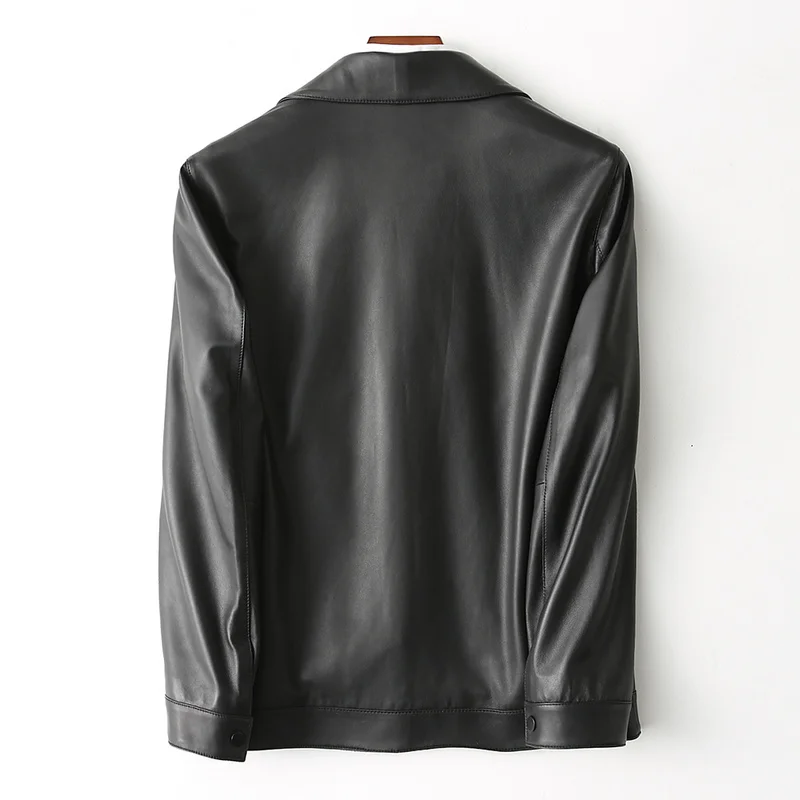 Genuine Men 2020 Sheepskin Coats Mens Leather Jacket Shirt Collar Short Coat High Quality KFS180126-1
Genuine Men 2020 Sheepskin Coats Mens Leather Jacket Shirt Collar Short Coat High Quality KFS180126-1