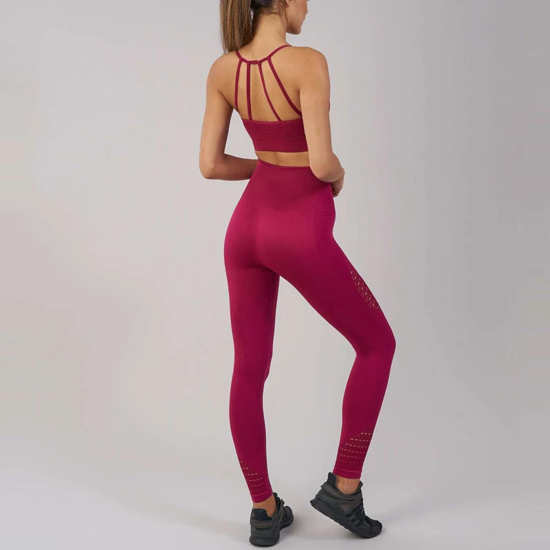 2PCS-Seamless-Yoga-Set-Strappy-Bra-High-Waist-Leggings-Women-Gym-Fitness-Workout-Clothing-Yoga-Leggings (2)