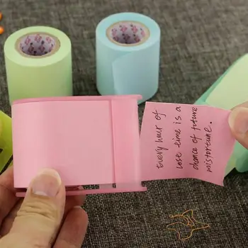 Creative Cute Tearable Note Book Instant Note Dispenser Desktop message notepad Paper Roll Holder School Office Stationery
Creative Cute Tearable Note Book Instant Note Dispenser Desktop message notepad Paper Roll Holder School Office Stationery