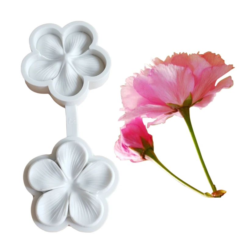 Cherry Blossom Silicone Mold Cake Decorating Chocolate Moulds,Gumpaste Sugarcraft Fondant Tools M2315
Cherry Blossom Silicone Mold Cake Decorating Chocolate Moulds,Gumpaste Sugarcraft Fondant Tools M2315