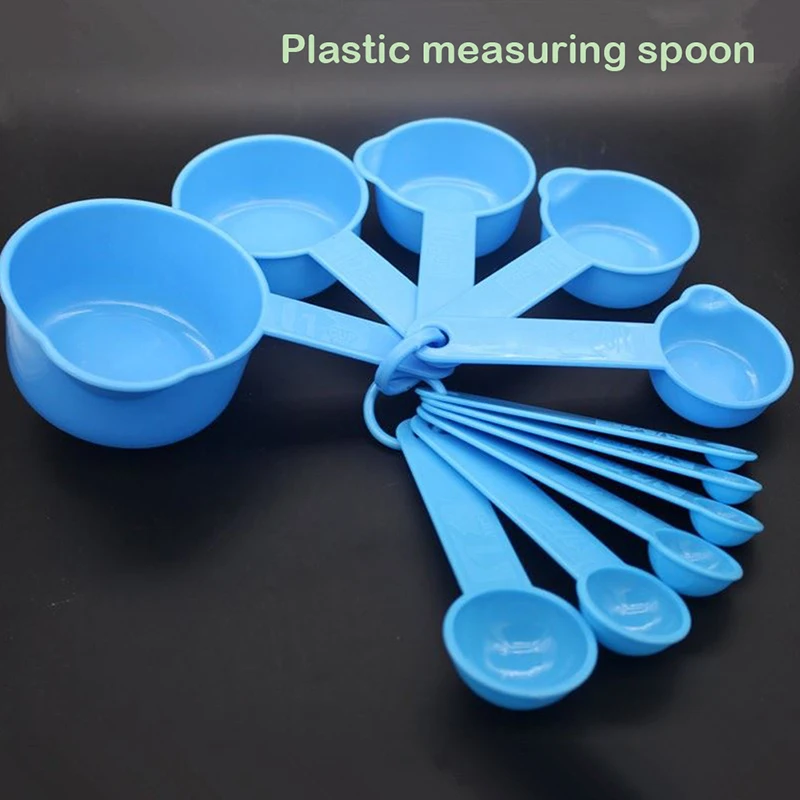 New Clean 11Pcs/set Small Plastic Handle Cups Utensil Accurate Measuring Spoon For Milk Coffee Scoop Kitchen Cooking Baking Tool
New Clean 11Pcs/set Small Plastic Handle Cups Utensil Accurate Measuring Spoon For Milk Coffee Scoop Kitchen Cooking Baking Tool