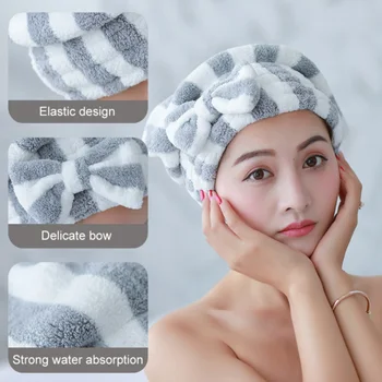 Magic Microfiber Hair Quick Drying Dryer Towel Bath Wrap Cap Quick Dry Hair Cap Headband Super Absorbent Shower Cap 
Magic Microfiber Hair Quick Drying Dryer Towel Bath Wrap Cap Quick Dry Hair Cap Headband Super Absorbent Shower Cap