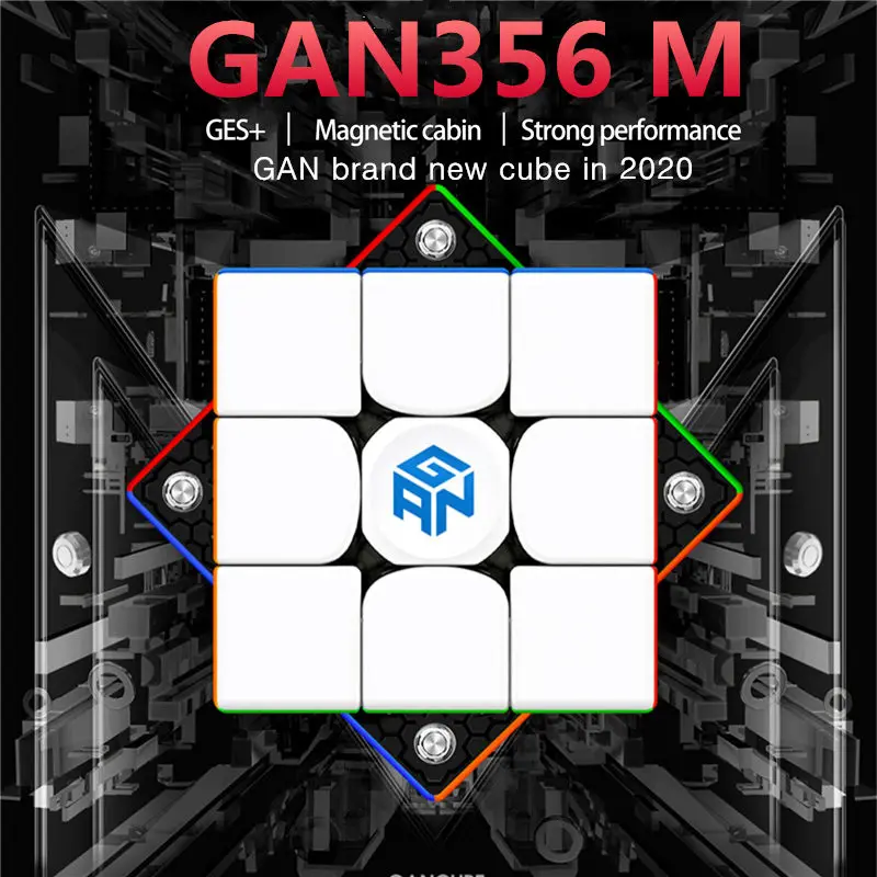 GAN 356 M 3x3x3 Magnetic Speed Cube Stickerless GAN CUBE Professional Magic Cube GAN356 M Puzzle Educational Toys for Children
GAN 356 M 3x3x3 Magnetic Speed Cube Stickerless GAN CUBE Professional Magic Cube GAN356 M Puzzle Educational Toys for Children