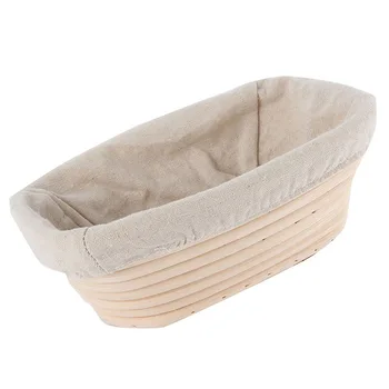 1Pcs 3 Sizes Oval Dough Banneton Brotform Dough Rattan Bread Proofing Proving Baskets Tools
1Pcs 3 Sizes Oval Dough Banneton Brotform Dough Rattan Bread Proofing Proving Baskets Tools