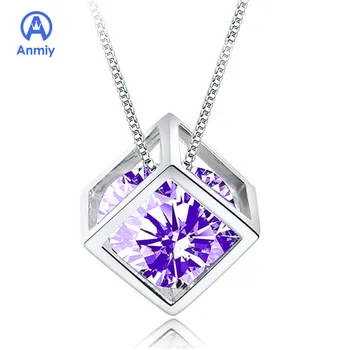 Anmiy Pendant New S925 Silver Single Rubik's Cube Necklace Valentine's Day Gift
Anmiy Pendant New S925 Silver Single Rubik's Cube Necklace Valentine's Day Gift