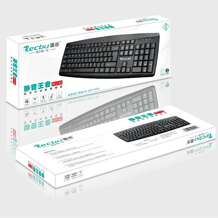 Ray Step MC230 Computer Gaming Keyboard Comfortable Handfeel USB Cable Home Office Business Application Single
Ray Step MC230 Computer Gaming Keyboard Comfortable Handfeel USB Cable Home Office Business Application Single