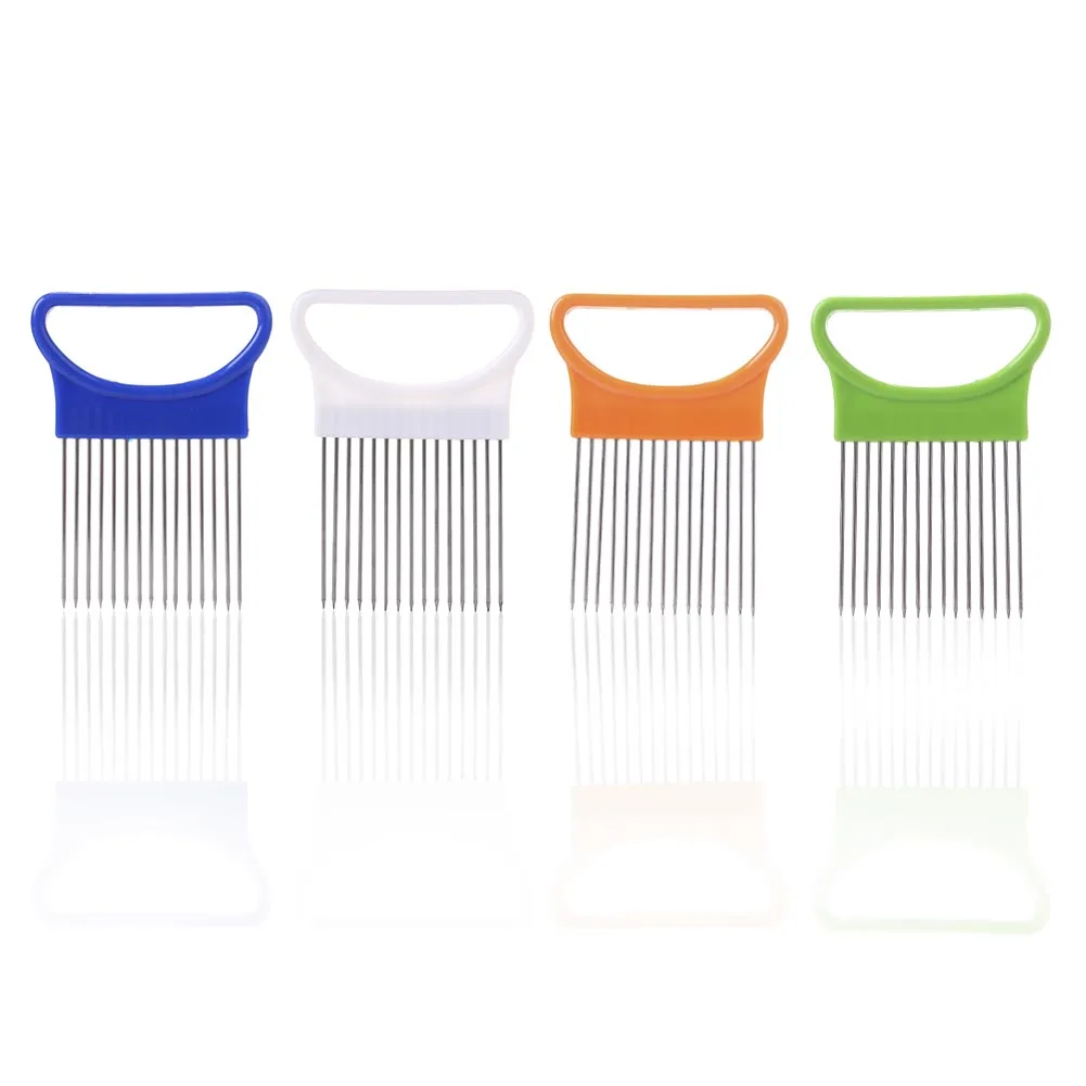 2019 New Tomato Onion Vegetable Slicer Cutting Aid Guide Holder Slicing Cutter Gadget Kitchen Tools For Protecting Finger
2019 New Tomato Onion Vegetable Slicer Cutting Aid Guide Holder Slicing Cutter Gadget Kitchen Tools For Protecting Finger
