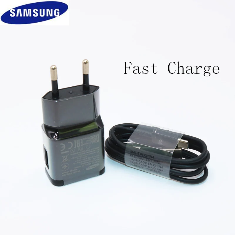 Original for Samsung Fast Charger USB Quick Charge Adapter TYPE C Cable For Galaxy S8 S9 s10 Plus s10e Note 8 9 A5 A7 2017
Original for Samsung Fast Charger USB Quick Charge Adapter TYPE C Cable For Galaxy S8 S9 s10 Plus s10e Note 8 9 A5 A7 2017