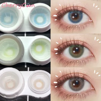 CherryCon Fantasy ocean green contact lens small beautiful pupil Contact Lenses for eyes make up Myopia prescription degrees
CherryCon Fantasy ocean green contact lens small beautiful pupil Contact Lenses for eyes make up Myopia prescription degrees
