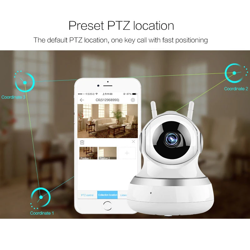 IP Camera Home Wireless Smart WiFi Audio CCTV Night US/EU Plug Surveillance Monitor Security HD 2019
IP Camera Home Wireless Smart WiFi Audio CCTV Night US/EU Plug Surveillance Monitor Security HD 2019