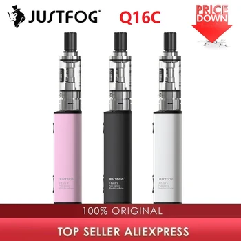 Original JUSTFOG Q16C Starter Kit with J-Easy 9 Battery 900mAh & 1.9ml Atomizer Vape Kit Vape Vaporizer VS MINIFIT/ justfog Q16
Original JUSTFOG Q16C Starter Kit with J-Easy 9 Battery 900mAh & 1.9ml Atomizer Vape Kit Vape Vaporizer VS MINIFIT/ justfog Q16