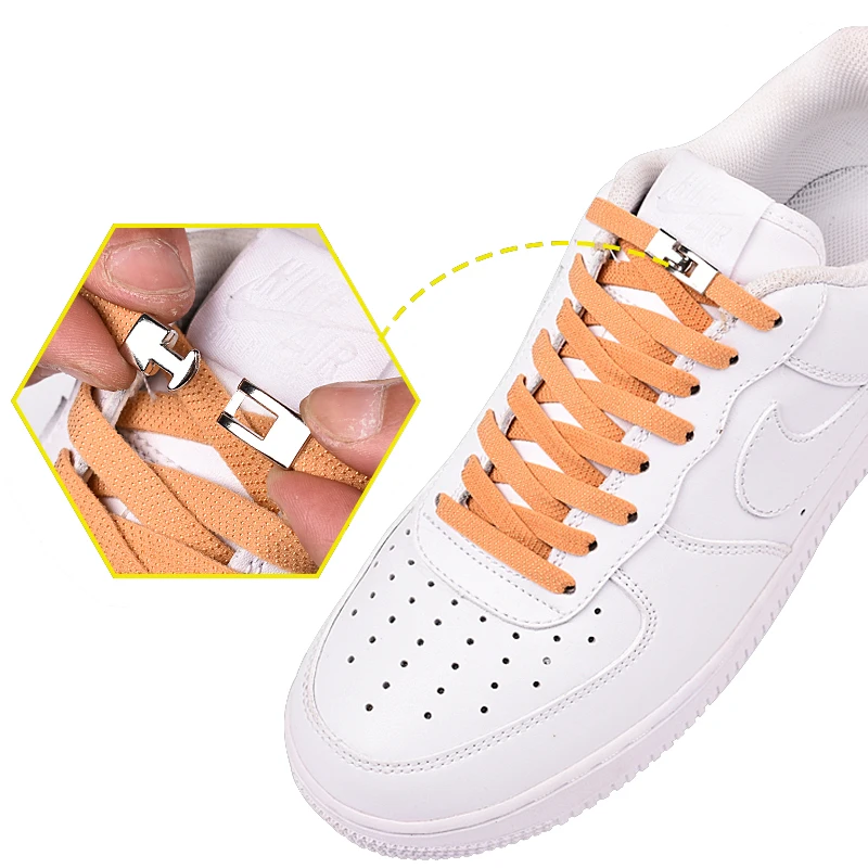 flat elastic shoelaces