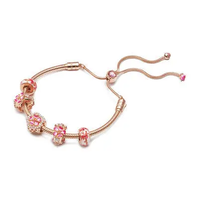 High Quality 1:1 100% 925 Silver sterling pink gold frizzy psychiatrist's gold freight bracelet free
High Quality 1:1 100% 925 Silver sterling pink gold frizzy psychiatrist's gold freight bracelet free