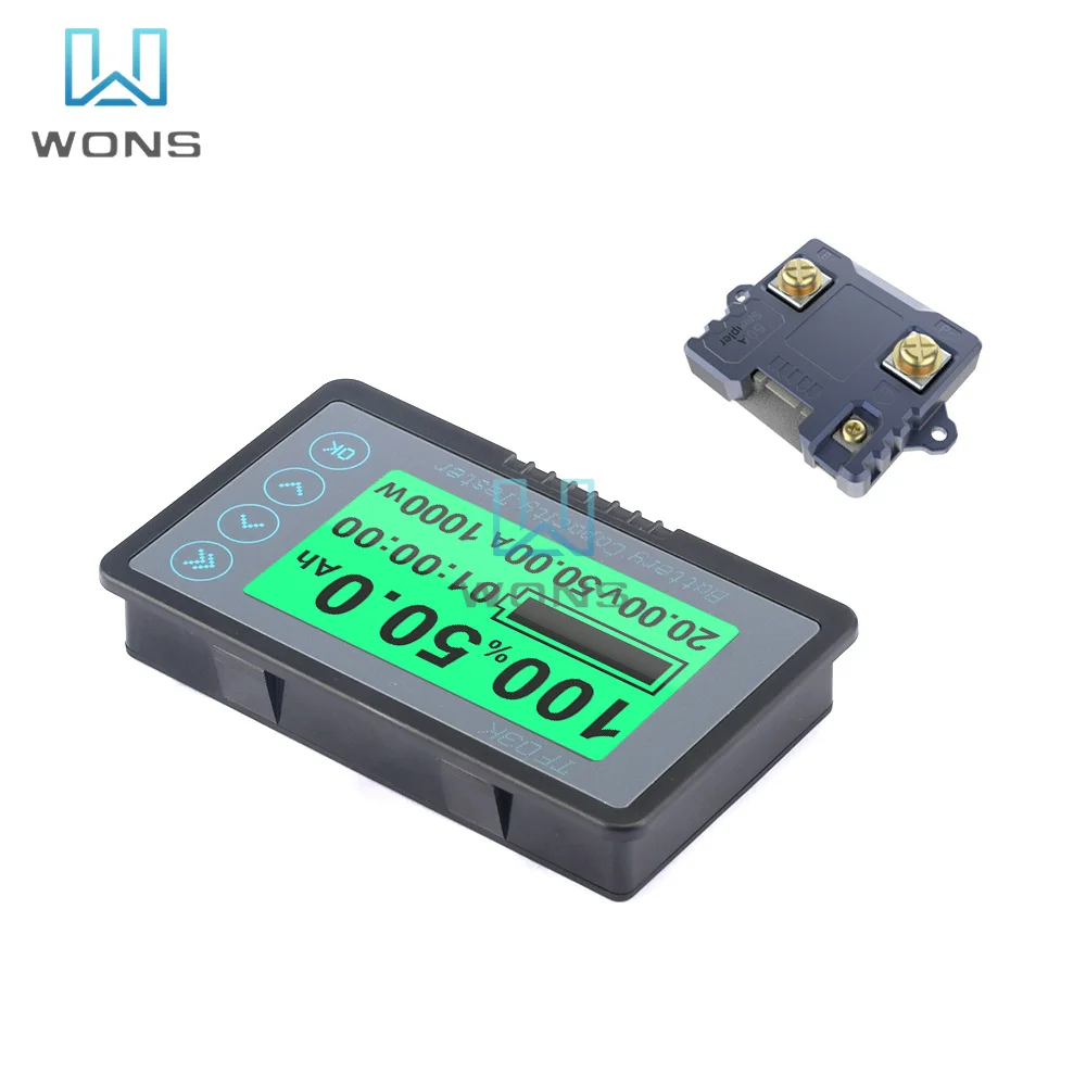 TF03K Coulomb Counter Meter Battery Capacity Indicator Voltage Current Display TTL232 Li-ion Lithium lifepo Lead Acid eBike RV
TF03K Coulomb Counter Meter Battery Capacity Indicator Voltage Current Display TTL232 Li-ion Lithium lifepo Lead Acid eBike RV