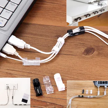 20 pieces High quality Self-adhesive wire storage clips buckle organizer securing cable clamp cable housing line fixed decor.
20 pieces High quality Self-adhesive wire storage clips buckle organizer securing cable clamp cable housing line fixed decor.