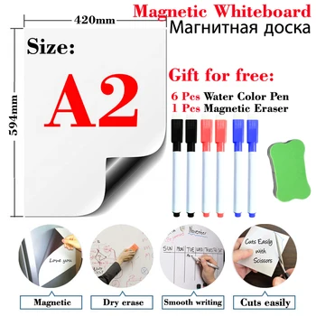 A2 Size Magnetic Whiteboard Sticker Fridge Dry Erase White Board Calendar Weekly Table Memo Wall Message Boards Remind Record
A2 Size Magnetic Whiteboard Sticker Fridge Dry Erase White Board Calendar Weekly Table Memo Wall Message Boards Remind Record